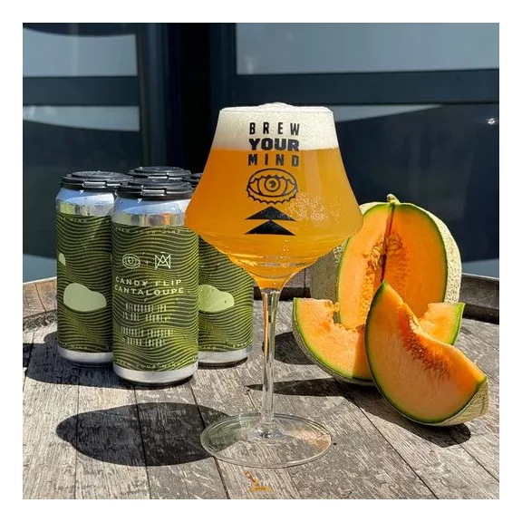 Brew Your Mind Candy Flip - Cantaloupe Milkshake  IPA (0,44) (7%)
