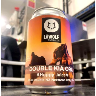 LöWOLF - HOPPY JUICE - DOUBLE KIA ORA   (0,33L) (7.5 %)