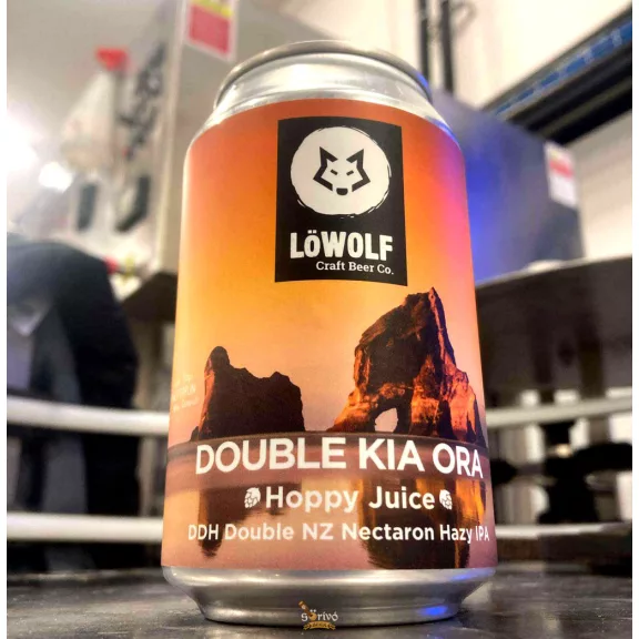 LöWOLF - HOPPY JUICE - DOUBLE KIA ORA   (0,33L) (7.5 %)